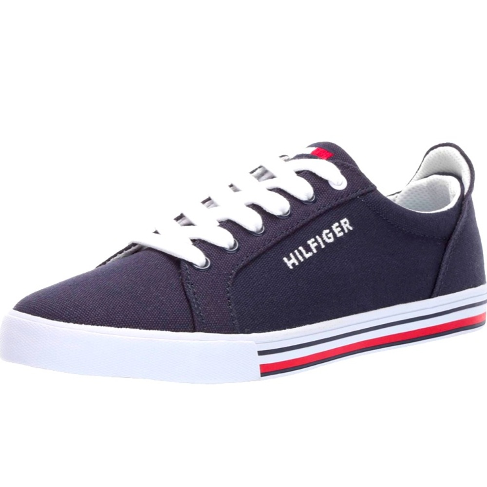 Tommy Hilfiger Unisex-Child Kids' Herritage Sneaker Size 7 US